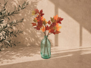 VARA HOJAS ARCE COLORES 70CM