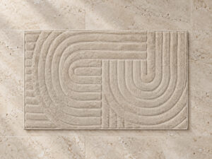 ALFOMBRA ZEUS 50X80 BEIGE