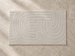ALFOMBRA ZEUS 50X80 CREMA