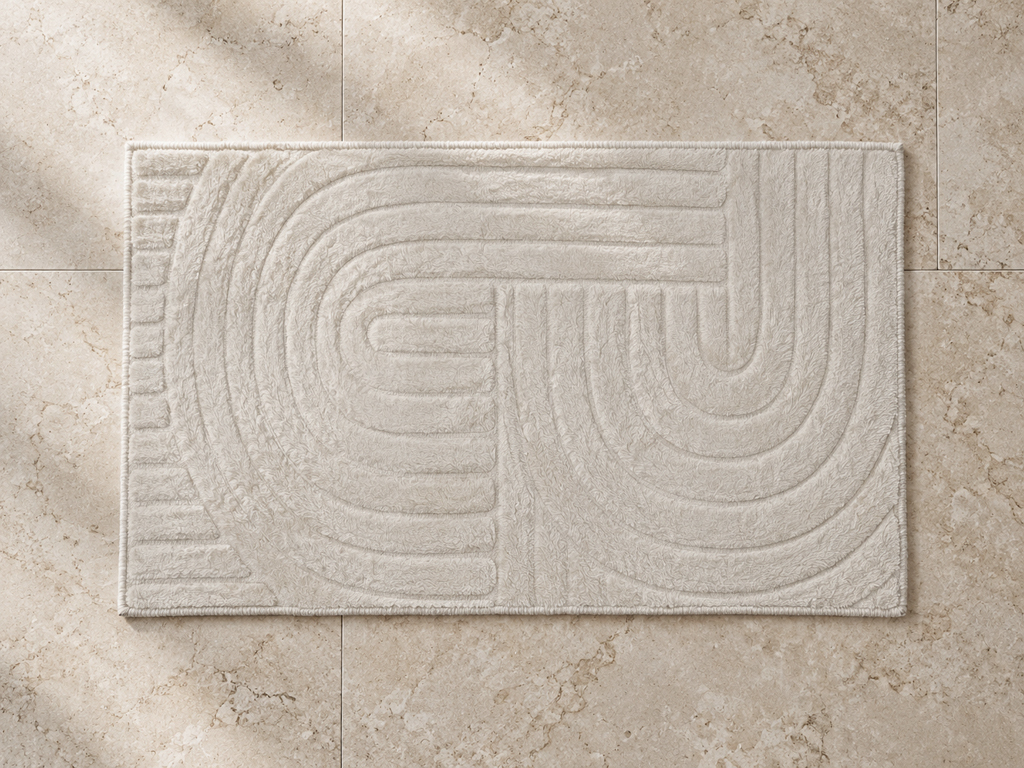 ALFOMBRA ZEUS 50X80 CREMA