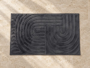 ALFOMBRA ZEUS 50X80 GRIS