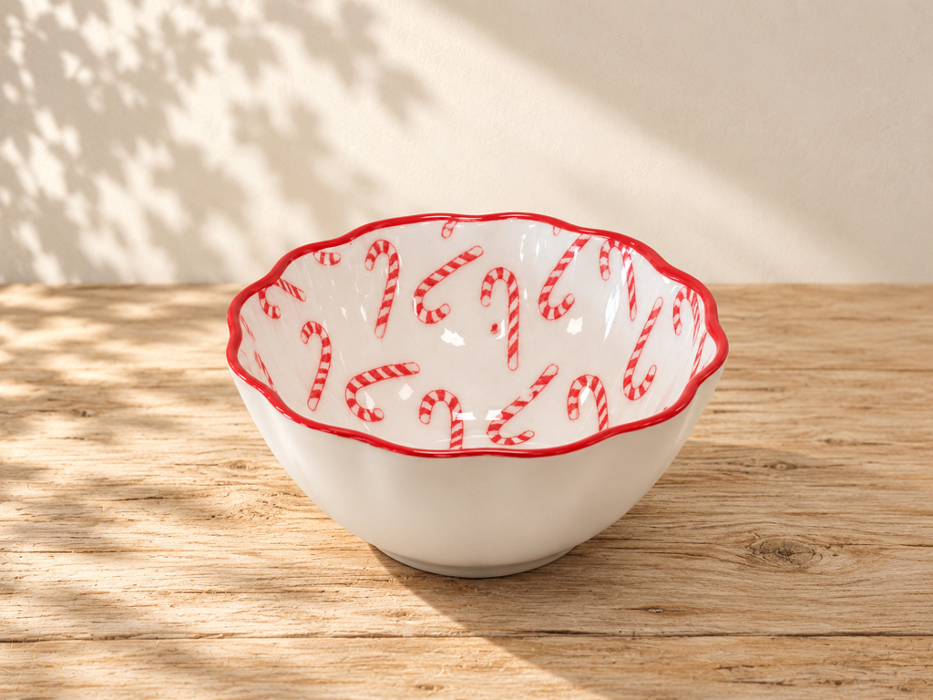 Bol Snack Porcelana Navidad | Tiendas Mi Casa