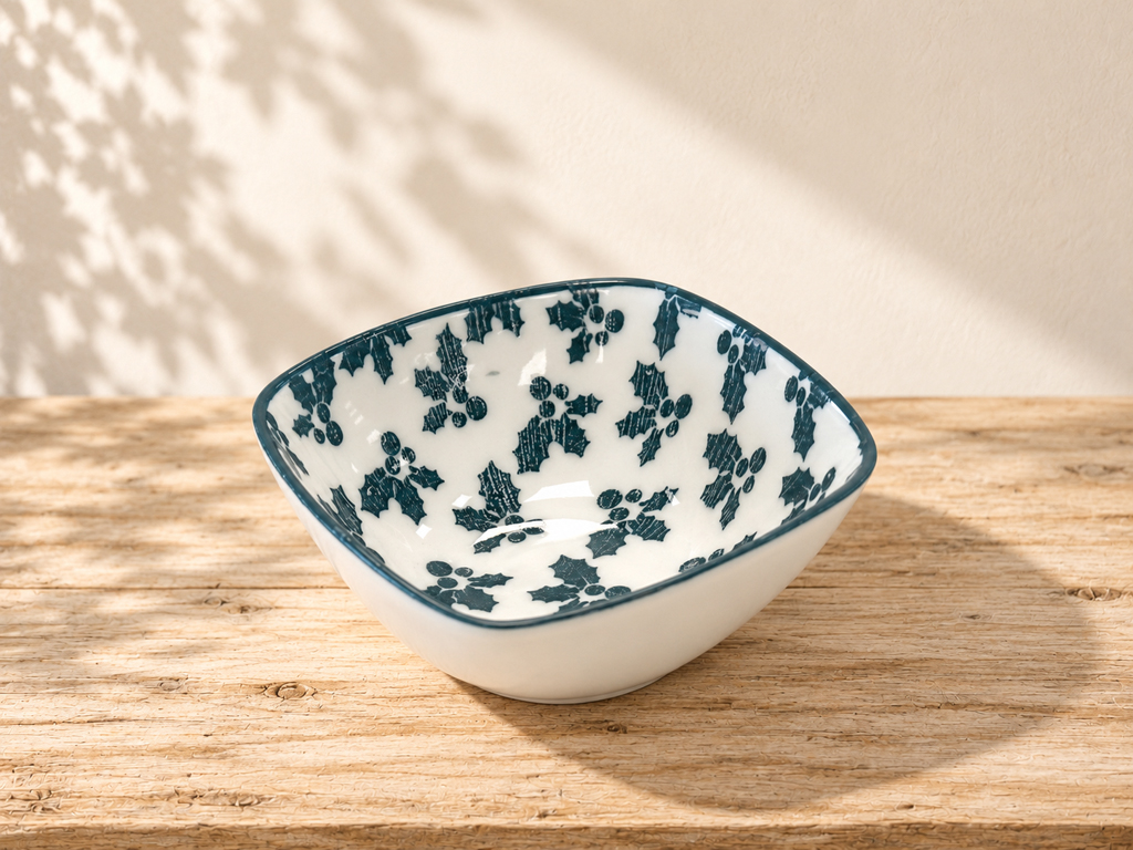 Bol Snack Porcelana Navidad | Tiendas Mi Casa