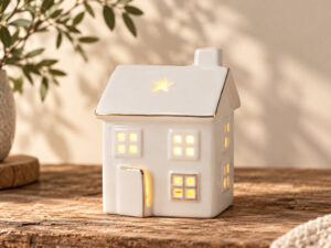 CASA LED PORCELANA BLANCA A