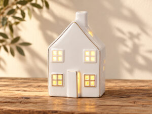 CASA LED PORCELANA BLANCA B