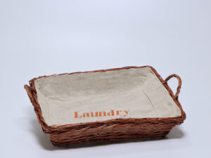 CESTA BANDEJA PLANCHA ROPA MIMBRE 54x40x11CM