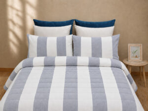 EDREDON RAYA AZUL