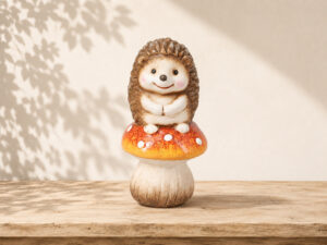 FIGURA SETA CON ERIZO 6X12