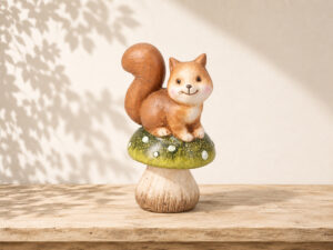 FIGURA SETA CON ZORRO 6X12