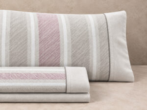 JUEGO SÁBANAS FRANELA LUNA BEIGE