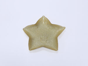 PLATO ESTRELLA NAVIDAD 30CM DORADO