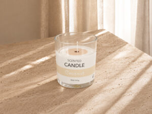 VELA PERFUMADA EN VIDRIO COCONUIT
